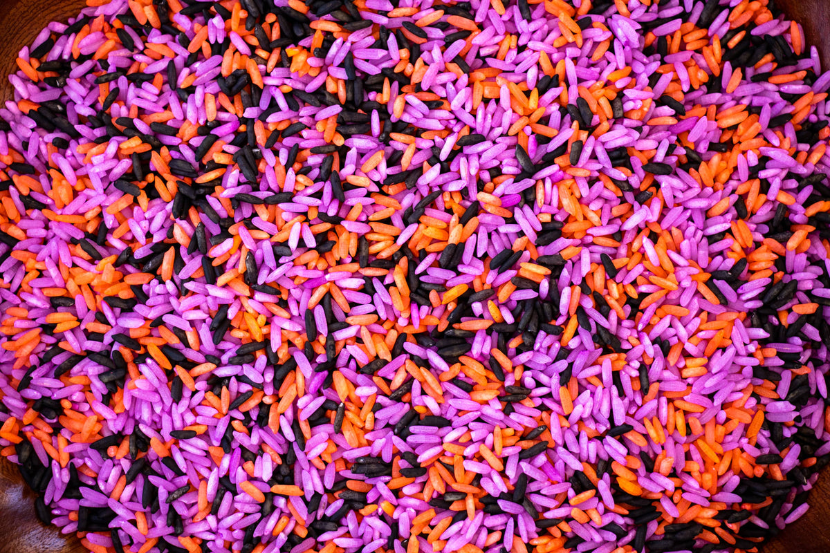 Holloween Sensory Rice