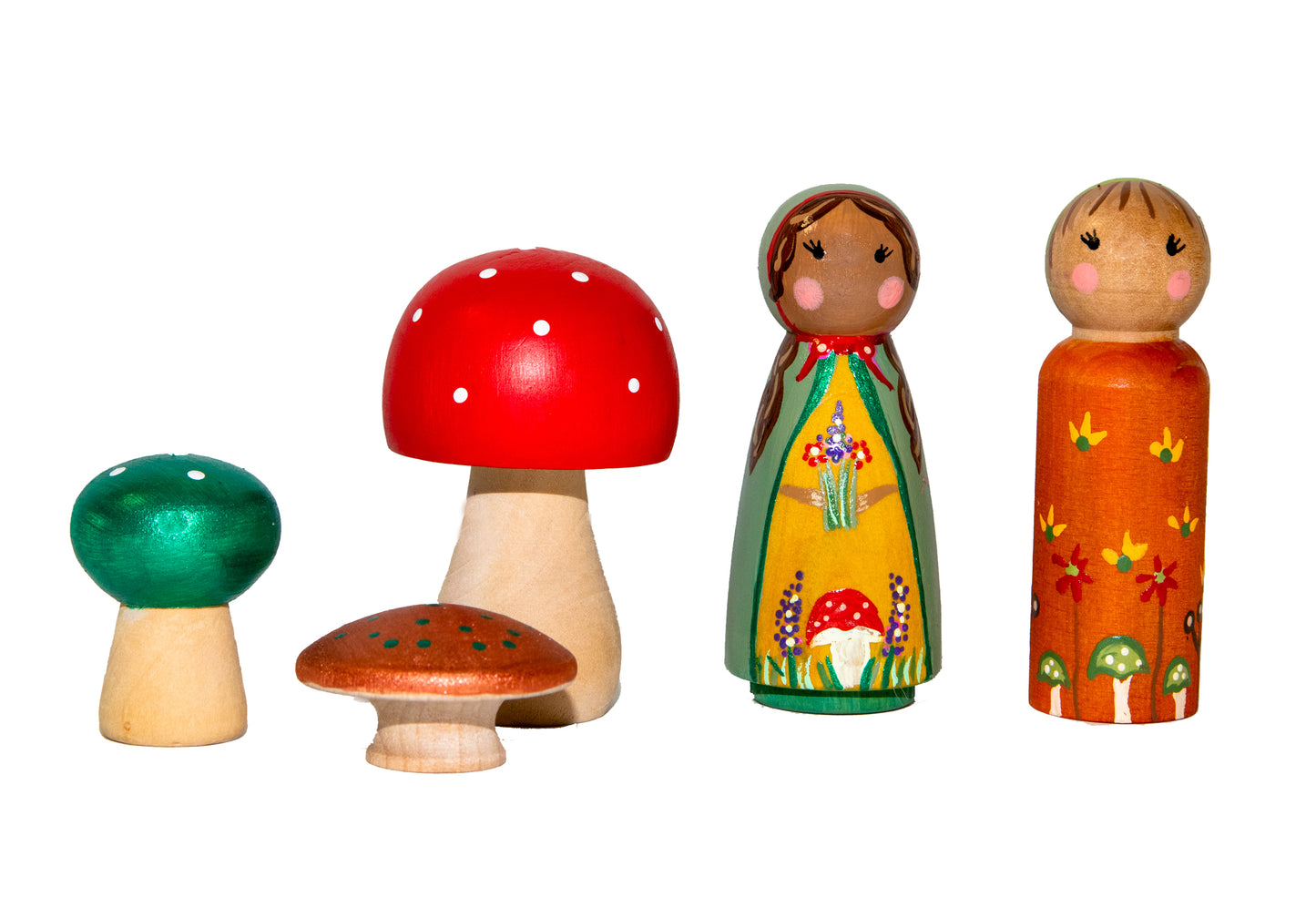 Peg doll set, Montessori toys, Waldorf Toys, Wood Toys, Wooden Toys, gifts for kids, eco toys, sensory toys, open ended toys, imaginative toys, pretend toys, girl toys, boy toys, wooden peg dolls, custom peg dolls, season peg dolls, large peg dolls, peg doll family, Waldorf peg dolls, pretend play, busy box, Reggio toys, loose parts play, open ended play, garden peg dolls