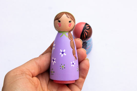 wood toys, wooden toys, peg dolls, peg doll set, Montessori toys, pretend toys, open ended play, open end toys, where to buy Montessori toys, dollhouse toys, multicultural toys, girl toys, Montessori wood toys, imaginative toys, wood toys for toddlers, wood toys for kids, classic wooden toys, toys for kids, waldorf toys, waldorf dolls, Montessori toys, Grimms toys, Grapat Toys, eco toys, open ended toys, kid gifts