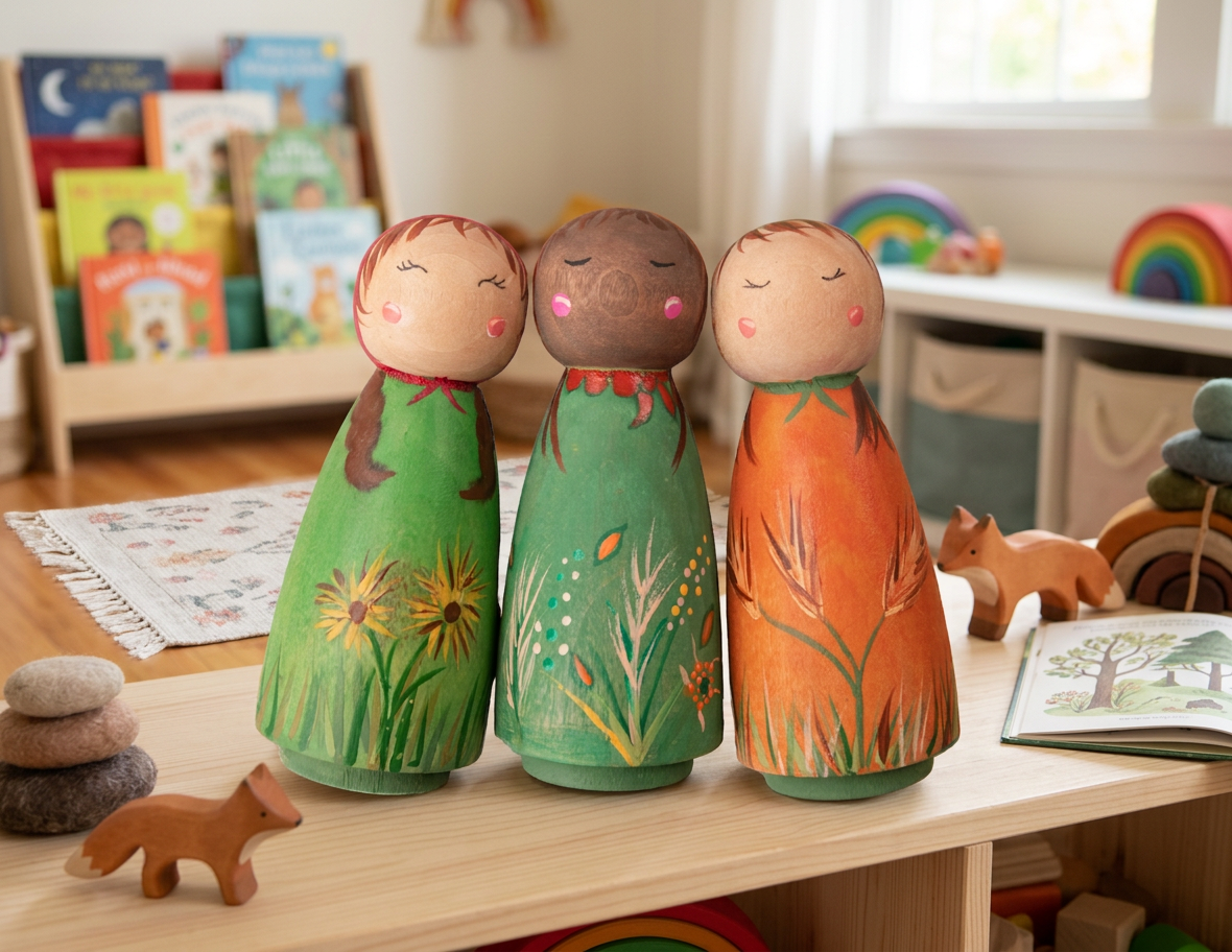 Peg Doll Friends