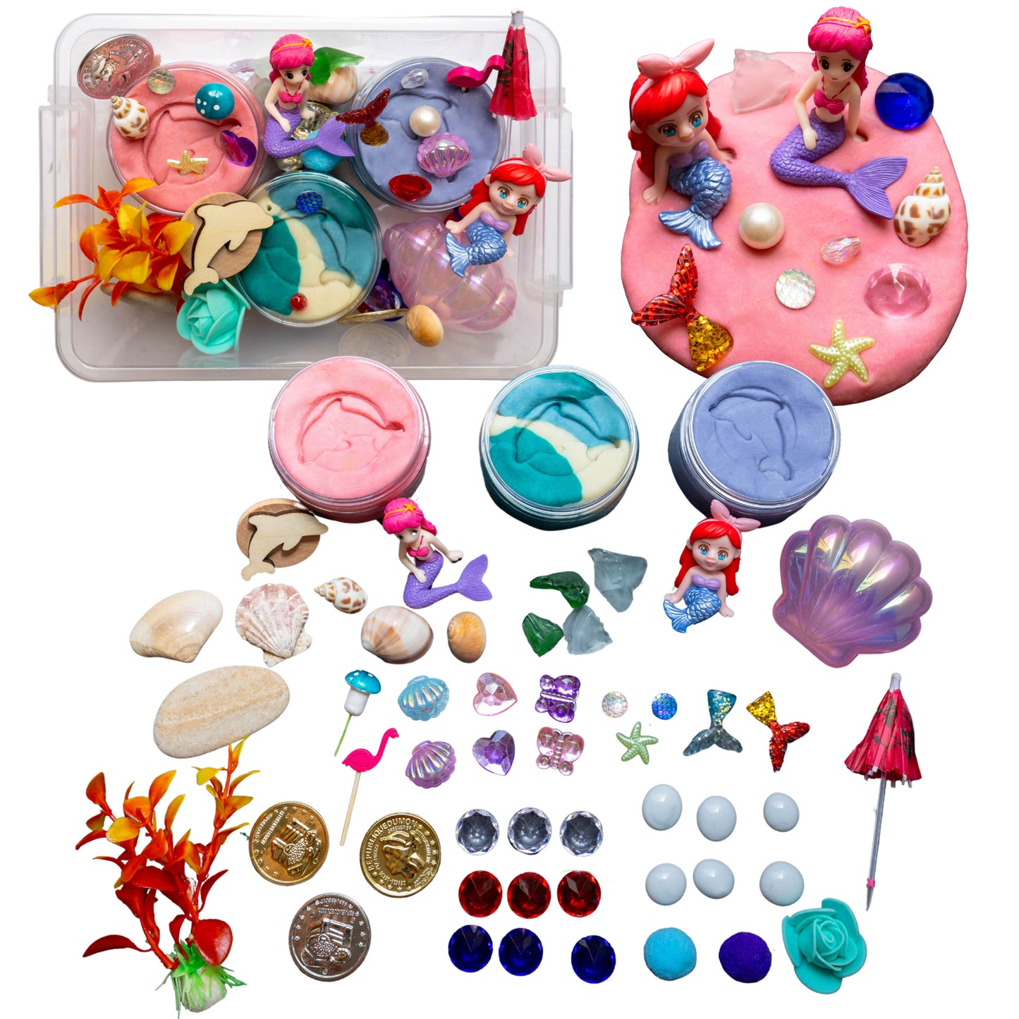 Mermaid Magic Dough Kit