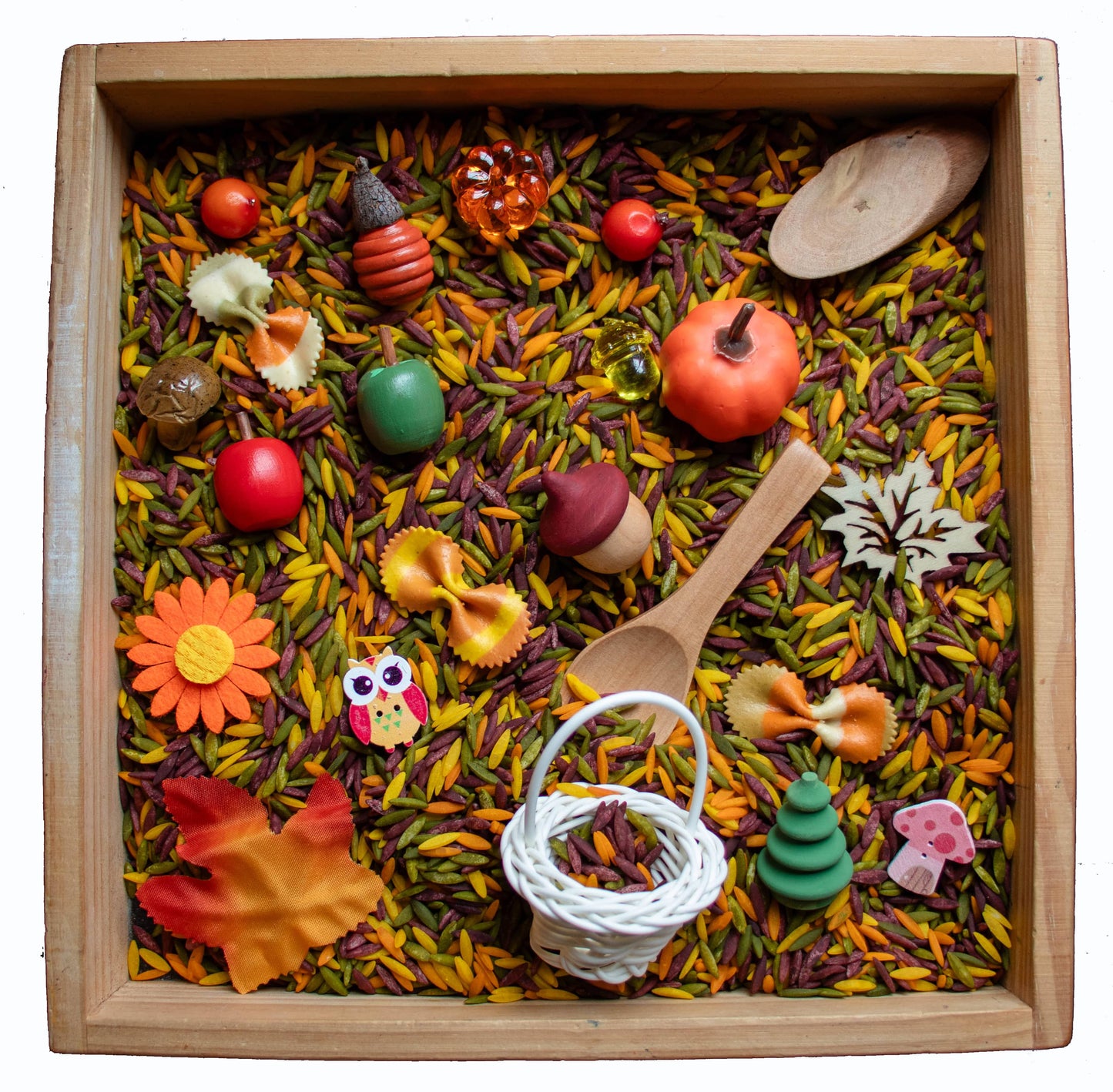 Mini Fall Sensory Bin