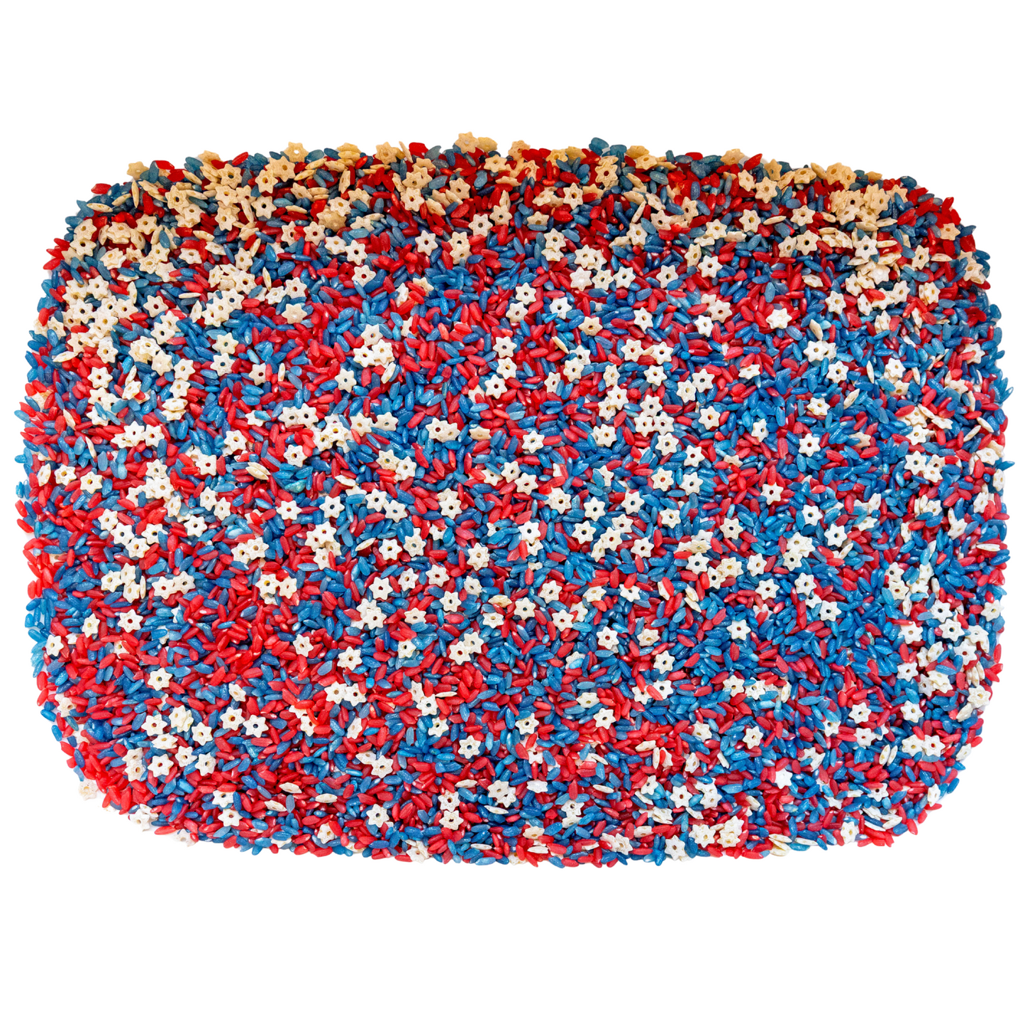 4th of July Sensory Bin Filler | Patriotic Sensory Play Kit for Toddlers | Red White and Blue Sensory Bin | Montessori Sensory Activity