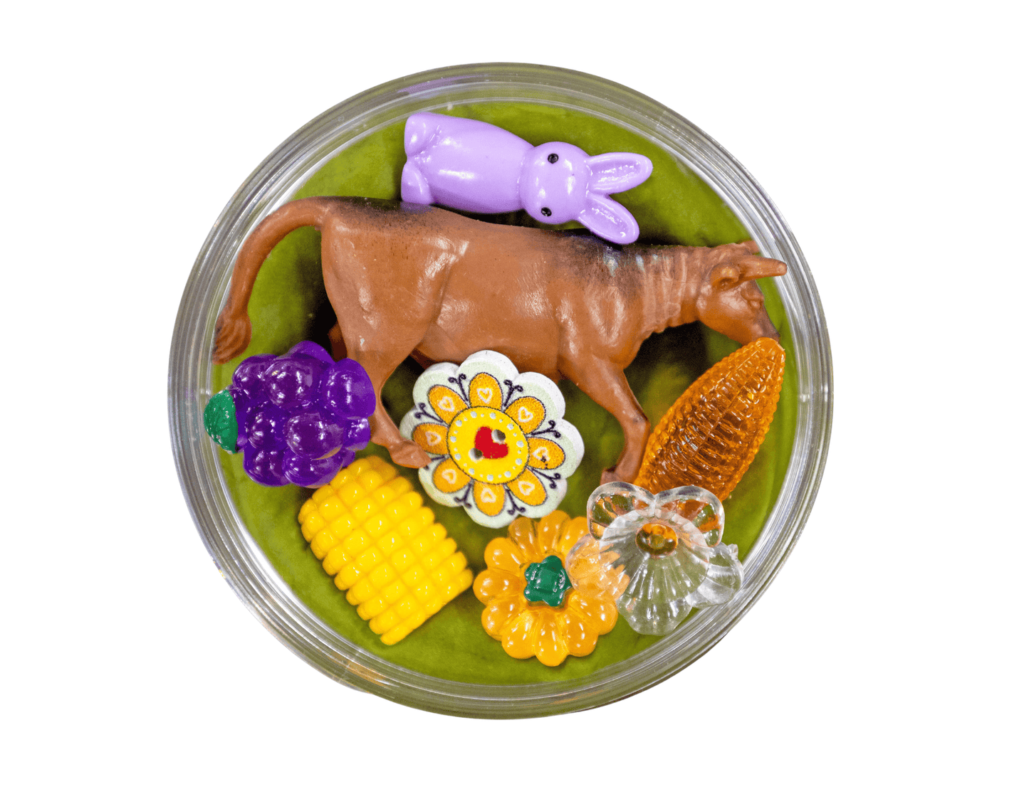 8 Pack Play Dough Jars