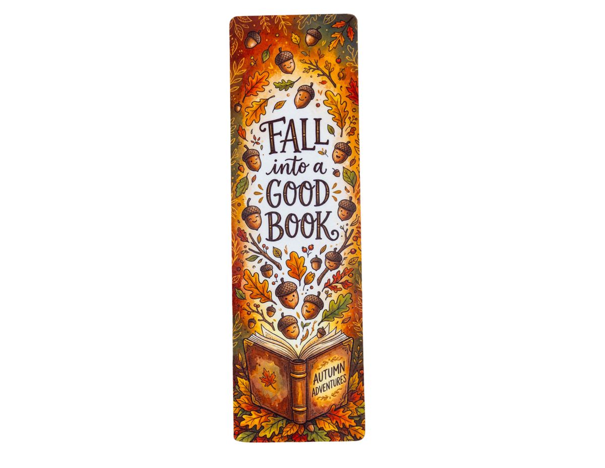 Fall Bookmarks Set of 2 – Autumn Bookmarks for Book Lovers