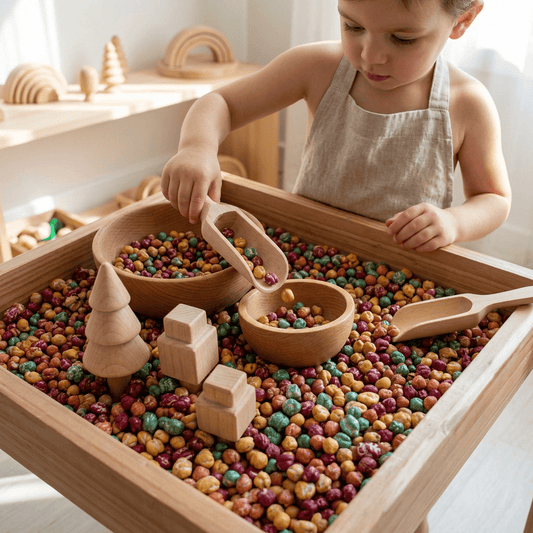 Autumn Day Sensory Bin Filler