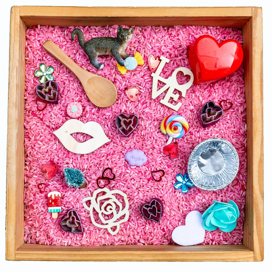 Cupid's Cat-tastic Sensory Bin