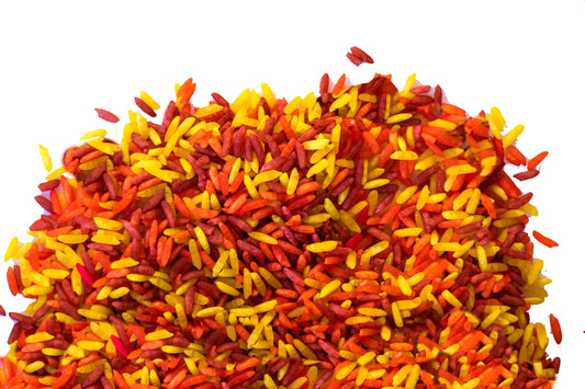 Fall Sensory Rice