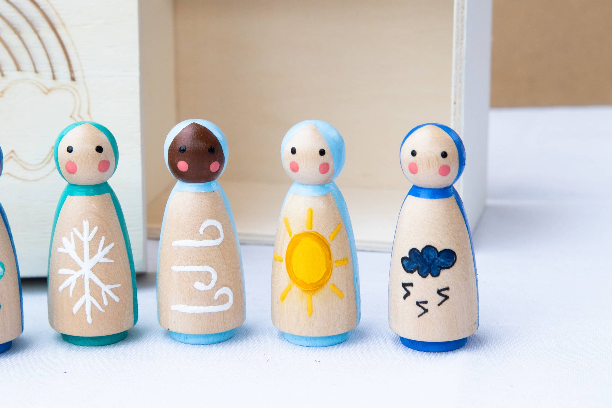 Peg dolls painted, waldorf peg dolls, peg dolls etsy, peg dolls ideas, wooden peg dolls, grimms peg dolls, large peg dolls, rainbow peg dolls, etsy peg dolls, peg wooden dolls, open ended toys, Montessori open ended toys, minimalist open ended toys, wooden open ended toys, open ended toys for 5 year olds, open ended toys for 3 year olds, best waldorf toys, waldorf toys for 3 year old, wooden waldorf toys, imaginative play toys, , imaginative play toys for 5 year olds, wooden imaginative play toys