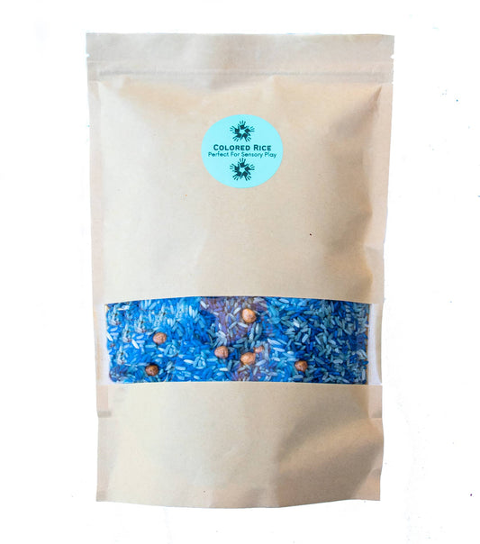 Winter Sensory Rice